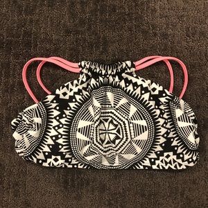 High neck bikini top